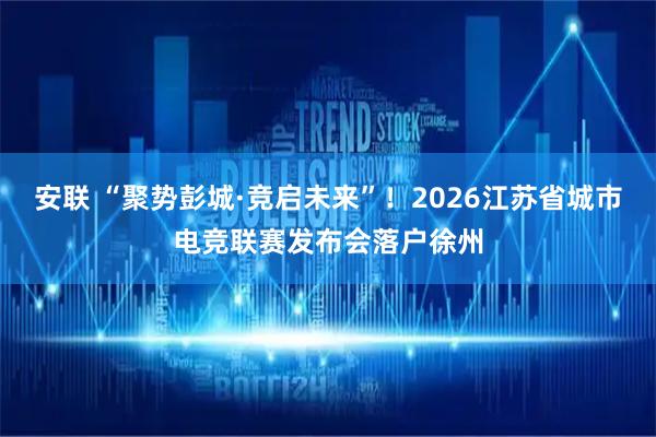 安联 “聚势彭城·竞启未来”！2026江苏省城市电竞联赛发布会落户徐州